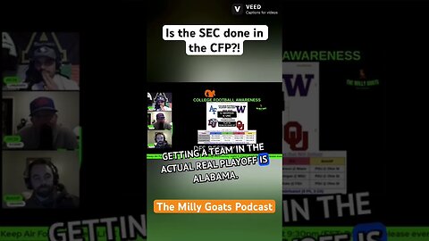 CAN BAMA SAVE THE SEC? #collegefootball #podcast #trending #funny #draftkings #football #short #sec