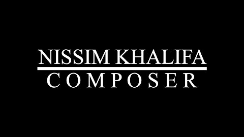 NISSIM KHALIFA - COMPOSER: Rumble Channel Intro