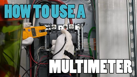 How To Use A Multimeter - USING THE FLUKE T5-600 TESTER