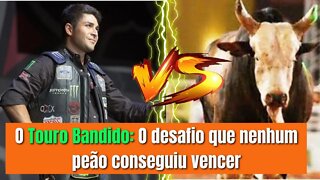 O Touro Bandido: O animal mais temido e astuto do rodeio contra Robson Palermo um peão Lendário