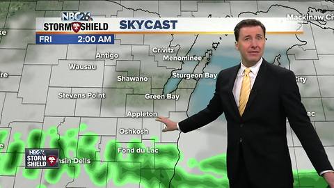 Michael Fish's NBC26 Storm Shield weather forecast