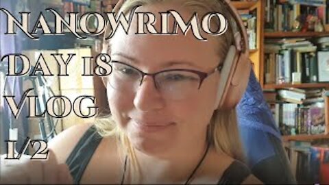 NaNoWriMo Day 18 Vlog (Well.... kinda)