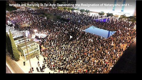 Tel Aviv against Prime Minister Benjamin Netanyahu