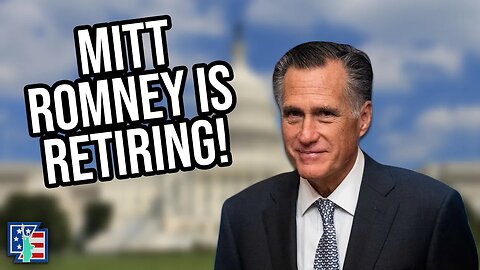 Mitt Romney Isn't Running For Reelection!
