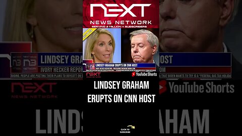 Lindsey Graham Erupts On CNN Host #shorts