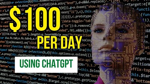 GET PAID $100 PER DAY Using ChatGPT Secret (Make Money Online 2023 From Home)
