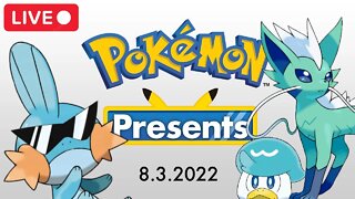(LIVE) Pokémon Presents | 08.03.2022 REACTION - New Battle Gimmick but No Eeveelution.