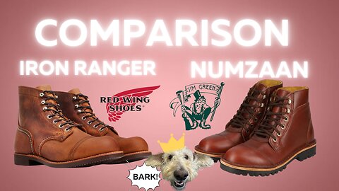 Who Makes the Best Heritage Boot? Red Wing Iron Ranger vs Jim Green Numzaan Boot.