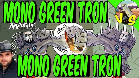 Mono Green Tron VS Mono Green Tron｜The Power of The One Ring! ｜Magic the Gathering Online｜Modern