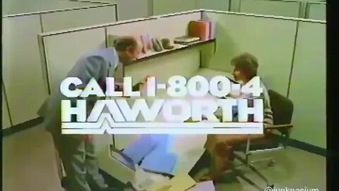 "They're Built" 1986 Haworth Office Furniture Commercial