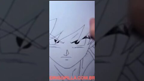 Desenhando Goku DBZ