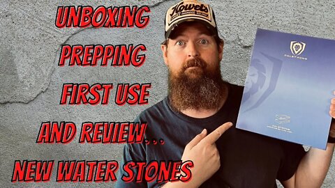 UNBOXING FIRST USE AND REVIEW | NEW SHARPENING STONES