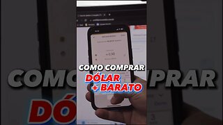 Dólar hoje … como comprar dólar mais barato #educaçãofinanceira #shortsviral #dólar