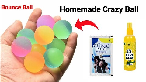 how to make crazy balls at home|| bounce balls making at home 😲||Diy