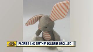 Dr. Brown’s Lovey Pacifier & Teether Holders recalled due to choking hazard