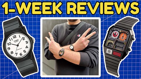 ✌ TWO Watch Reviews + MOD for #DoubleWristWeek