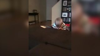 Hilarious Kid Dances, Burst Into Tears When Sees Mom