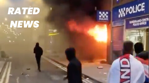 Police Injured, Buildings Burned During Sunderland Unrest