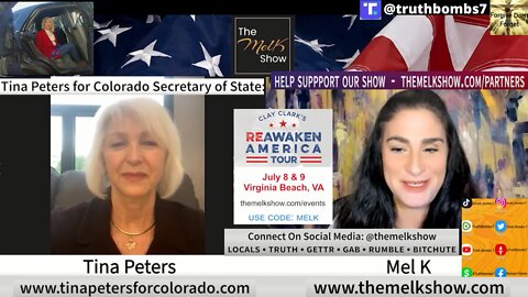 6/12/2022 Mel K & Warrior Tina Peters On Fighting Political Persecution & Election Integrity