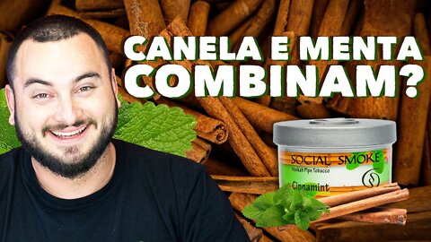 SOCIAL SMOKE CINNAMINT - CANELA COM HORTELÃ OU CHICLETE DE CANELA? - SESSAO COM FIRFAO