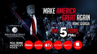 LIVE COVERAGE OF PRESIDENT TRUMP'S MAGA RALLY IN ROME, GEORGIA