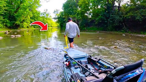 Finding INCREDIBLE Fishing Off the Beaten Path! (Creek Fishing)