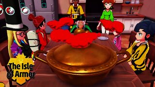 Making Magic Mushroom Soup in Pokemon Sword & Shield Isle of Armor