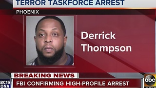 Phoenix man arrested by FBI terrorism task force