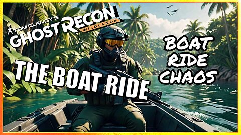 Surviving Glitches in The Boat Ride Mission | Ghost Recon Wildlands Adventure