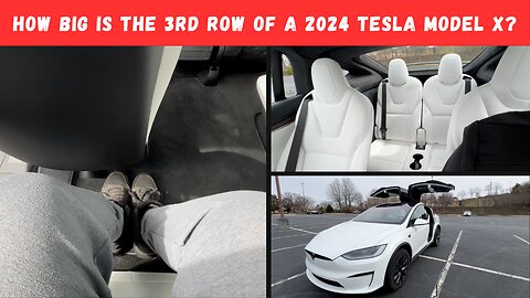 How Big Is The 3rd Row of a 2024 Tesla Model X?