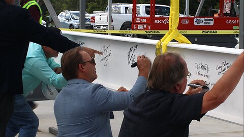 Ellis County Precinct 2 Sub-Courthouse Top-Out Ceremony on July 30th, 2024