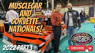 Muscle Car and Corvette Nationals 2022! Part 1 #carshow