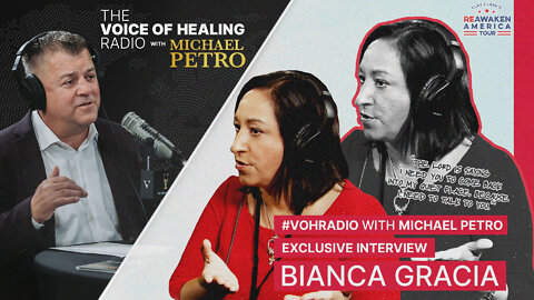 Bianca Gracia and Bishop Michael Petro | ReAwaken America Tour – Dallas, TX
