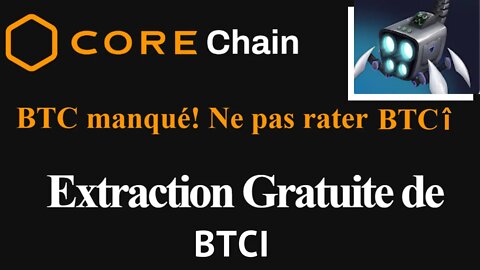 Gagner core dao satoshi crypto bitcoin minage application