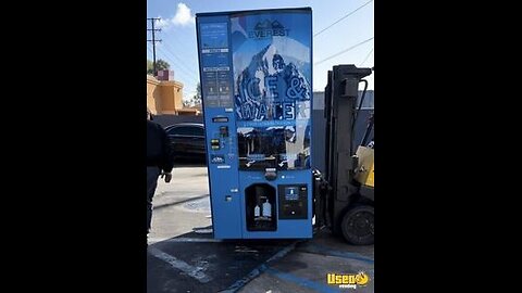 2023 Everest VX3 Ice Bagged Ice and Filtered Water Vending Machine For Sale in California!