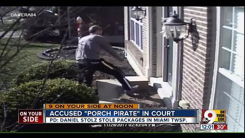 PD: Facebook post helps nab accused 'porch pirate' in Miami Township package theft