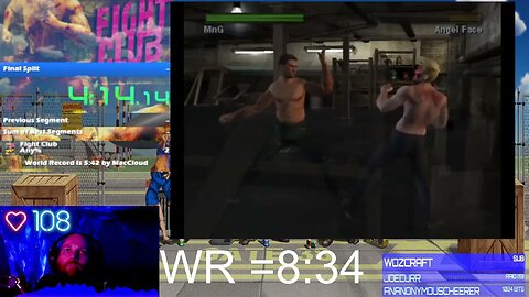 (WR 8:06) Fight Club PS2