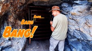 Spooky Mine that Freaked us out! Beautiful Nevada Boondocking Campsite