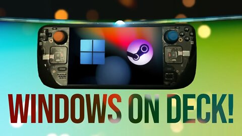 Steam Deck x Windows 11 Full Guide for Dual Boot or SD Card Installation