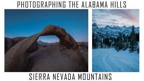 Photographing The Alabama Hills & Sierra Nevada Mountains In California | Lumix G9 Photography