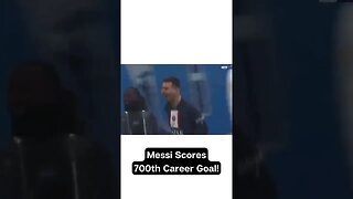 Messi Now Has 700 Career Goals 👏