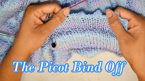 How to Knit the Picot Bind Off