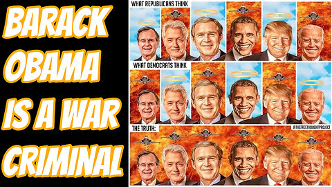 Barrack Obamas Drone War Was A Horrific Disaster Trump Continued | All Presidents Are War Criminals
