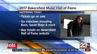 Tickets go on sale for Bakersfiels Music Hall of Fame