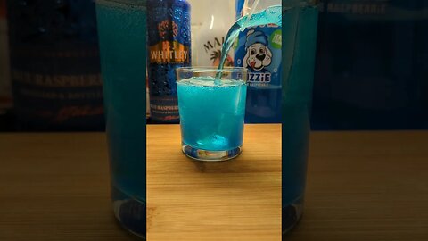 Try the Blue Slush Cocktail!