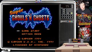 Becoming a PRO at Super Ghouls'N Ghosts - SNES