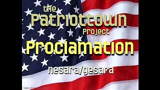 The Proclamation - Nesara/Gesara - The PatriotTown Project