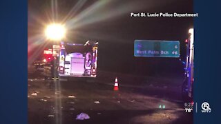 4 die in early morning crash on I-95 in Port St. Lucie
