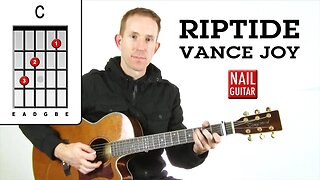 Riptide ★ Vance Joy ★ Guitar Lesson - Easy Acoustic How To Play Tutorial