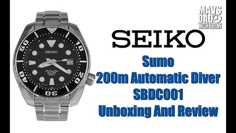 True Legend! | Seiko Sumo 200m Automatic Diver SBDC001 Unbox & Review